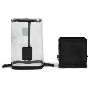 Nuovo Design: Borsa Organizer per Pennelli da Trucco e Cosmetici in PVC Trasparente Autoportante con Divisori e Coperchio Trasparente - Product Image 5