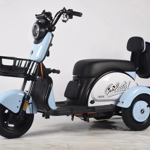 รถสามล้อไฟฟ้าขายส่งสำหรับสองคน มินิไตรซีคลี จักรยานไฟฟ้า 3 ล้อ - Product Image 2