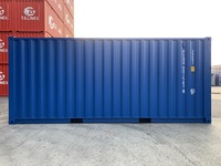 Conteneur maritime ISO de 20 pieds, conteneur de stockage sécurisé et verrouillable en acier pour l'expédition mondiale