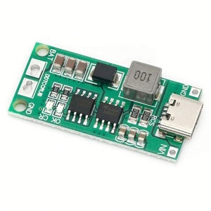 Carte de charge USB Boost DC 3-5V avec port Type-C 1A 2A 4A 2S 3S 4S et protection pour batteries Lithium-Ion - Product Image 1