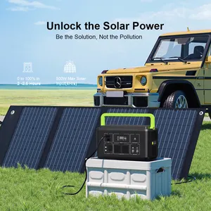 Powerstation Outdoor Powered Generator Portable Power Station Solar Energy Storage 1000w Supply