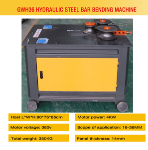 6-25mm xoắn ốc gia cố thanh thép hồ quang Bender rèn thanh sắt Máy Cán Thép Cây máy uốn - Product Image 6