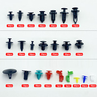 725 pièces 23 sortes vente chaude voiture plastique attache Clips ensemble mixte Auto carrosserie pousser retenue broche Rivet pare-chocs porte garniture