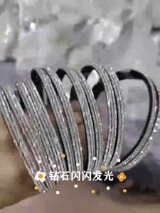 รองเท้าส้นสูงกันตกไม่มีสายรัดรองเท้ารองเท้าส้นสูงติดแบบใหม่รองเท้าส้นสูงติดเพชรรองเท้ากันตกอเนกประสงค์ - Product Image 2