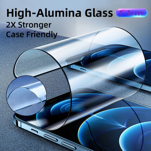 ฟิล์มกันรอยหน้าจอแบบบางพิเศษ 0.33 มม. สำหรับ <span class=keywords><strong>iPhone</strong></span> 17 16 15 ซีรีส์  ติดตั้งง่ายด้วยถาดจัดตำแหน่งอัตโนมัติ - Product Image 4