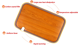 Alfombra calentador de <span class=keywords><strong>pies</strong></span> eléctrica de alta calidad 220V para uso en el hogar y la Oficina - Product Image 3