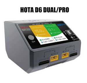 Cargador Inteligente HOTA D6 Pro de Doble Modo y Doble Canal para Drones, AC100-240V/DC6.5-30V DC650W 15A Lipo LiIon NiZn/Nicd/NiMH, Venta al Por Mayor - Product Image 3
