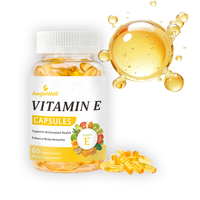Aeglewell OEM Suplemen Vitamin E Softgels |   Pil Minyak Vitamin E Murni |   Suplemen Antioksidan untuk Kulit, Rambut, dan Kuku
