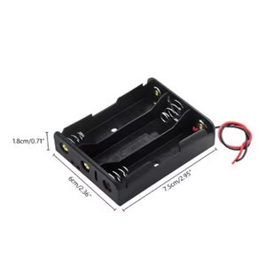 18650 Powerbank-Gehäuse 1x 2x 3x 4x Batterie-Aufbewahrungsbox 1 <span class=keywords><strong>2</strong></span> <span class=keywords><strong>3</strong></span> 4 Fächer Batteriehalter Behälter Mit Kabelanschluss - Product Image 5