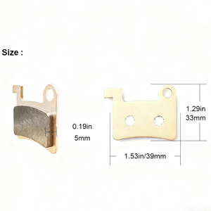 电动自行车盘式刹车片耐用电动自行车自行车刹车片 - Product Image 4