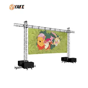 HD P3.91 P4 P5 P6 P8 P10 Outdoor 500*500/500*1000 Full Color Advertising Billboard Flexible Led Display Screen for Stage Events