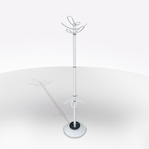 Porte-manteau GILDA en métal blanc - Product Image 1