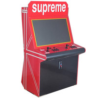 Atari Oyun Kabini Jetonlu Büyük Ölçekli 2 Kişilik Dövüş Oyunu Masaüstü Ev Ticari Çift Joystickli Hepsi Bir Arada Makine