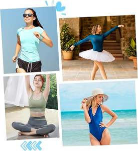 Tissu 66% nylon 34% élasthanne 160 g/m² à découpe libre - Conçu pour les soutiens-gorge de sport <span class=keywords><strong>sans</strong></span> <span class=keywords><strong>couture</strong></span> - Product Image 4