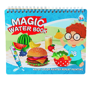 Carnets de coloriage réutilisables avec <span class=keywords><strong>autocollants</strong></span> <span class=keywords><strong>Usborne</strong></span> pour l'apprentissage des enfants - Product Image 1