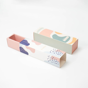 Cajas de Embalaje Rígidas de Cosméticos de Lujo con Logotipo Personalizado, Cajas de Regalo de Cartón Duro Reciclable con Cajón Deslizable - Product Image 4