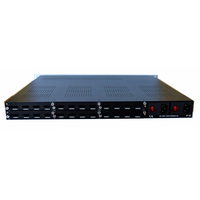 Modulador FTTH CATV 16 RF ISDB-T DVB-T 24 HD MI a RF con Protocolo UDP/RTP/RTSP para Entrada de Metal