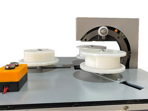 Máquina de embalaje de envoltura de película elástica de bobinado de alambre de <span class=keywords><strong>cobre</strong></span> de bobina de anillo O de embalaje de tubería automática Horizontal multifunción - Product Image 3