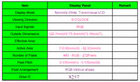 JDW 5,0 Zoll TFT RGB Bildschirm IPS Panel mit MCU-Schnittstelle 480x272 Auflösung 8257 Treiber-IC FPC für LCD-Module