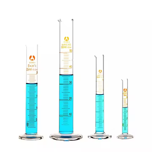 5mL 10mL 25mL 50mL 100mL laboratorio chimico borosilicato <span class=keywords><strong>cilindro</strong></span> di vetro <span class=keywords><strong>graduato</strong></span> - Product Image 6