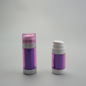 Tùy chỉnh <span class=keywords><strong>10ml</strong></span> <span class=keywords><strong>10ml</strong></span> 15ml 15ml Pet PP kép buồng bơm Lotion đôi ống pha chế mỹ phẩm chai không có không khí cho chăm sóc da bao bì - Product Image 6