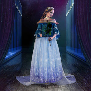 <span class=keywords><strong>Elsa</strong></span> Cosplay Costume <span class=keywords><strong>de</strong></span> princesse pour filles 2-10 Robe élégante pour bambins inspirée <span class=keywords><strong>de</strong></span> <span class=keywords><strong>la</strong></span> <span class=keywords><strong>reine</strong></span> <span class=keywords><strong>des</strong></span> neiges pour <span class=keywords><strong>la</strong></span> soirée dansante Halloween avec TV - Product Image 3