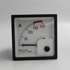 Marine Type Electric Analog Panel 150A CT 5A Ammeter 150 A Ampere Current Amp Meter Instrument for Boats Watercraft