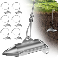 Système d'ancrage d'arbres galvanisé à chaud en gros, kit de fixation de boules de racines pour l'aménagement paysager professionnel