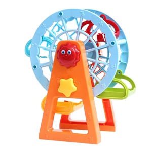 Jouet de construction éducatif de haute qualité, blocs de construction en plastique, thème des bâtiments célèbres, pour les enfants de 2 ans et plus, emballé dans une boîte - Product Image 1