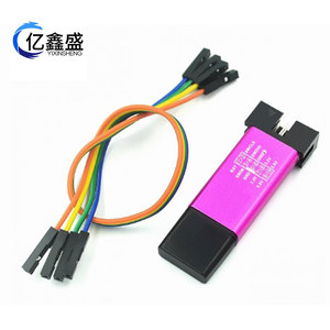 ดีบักเกอร์ St-Link V2 สำหรับการเขียนโปรแกรมและการดีบักไมโครคอนโทรลเลอร์ STM8 STM32 พร้อมสายเคเบิลในชุด - Product Image 3