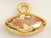 Champagne rempli d'or 14 carats
