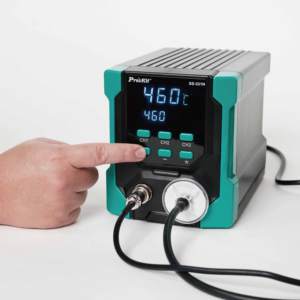 Estación <span class=keywords><strong>de</strong></span> Desoldadura Digital LCD <span class=keywords><strong>de</strong></span> Alta Potencia Pro'sKit SS-331NH 90W, <span class=keywords><strong>Pistola</strong></span> <span class=keywords><strong>de</strong></span> <span class=keywords><strong>Succión</strong></span> Fuerte para Reparación <span class=keywords><strong>de</strong></span> PCB sin Plomo (220V-240V) - Product Image 3