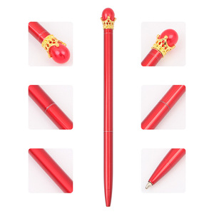 Bolígrafo de Metal con Corona y Perla, con Logotipo Impreso, Gran Venta - Product Image 5