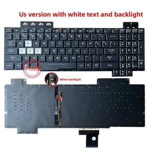 เข้ากันได้กับ <span class=keywords><strong>Asus</strong></span> FX80GE FX95 FZ80G FX504 ZX80G/705/<span class=keywords><strong>505</strong></span> GL703แล็ปท็อปในตัว FX86S แป้นพิมพ์ - Product Image 6