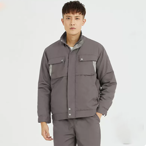Repairman Working Clothes for Men <strong>Hi</strong> <strong>Vis</strong> Workwear Jacket and Pants Protective Clothing - Product Image 5