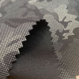 Nouveauté tissu imprimé NR Roma 68% rayonne 370GSM Spandex Ponti Roma tissu tricoté pour pantalon - Product Image 6