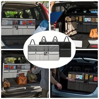 Sac de rangement en tissu Oxford en stock, en promotion, pour siège arrière et coffre de voiture, organisateur suspendu pour sièges arrière de SUV