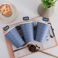Vente en gros de gobelets à café en papier kraft jetables de haute qualité, à paroi simple, de 2 oz à 20 oz, personnalisés pour les boissons chaudes