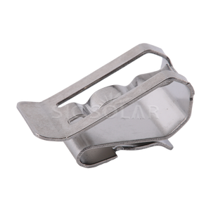 Soporte de Panel Solar 2025, Clip de Cable Solar de acero inoxidable, abrazadera de Cable Solar de <span class=keywords><strong>2</strong></span> <span class=keywords><strong>cables</strong></span>/accesorios de Clip de línea de Marco solar - Product Image 2