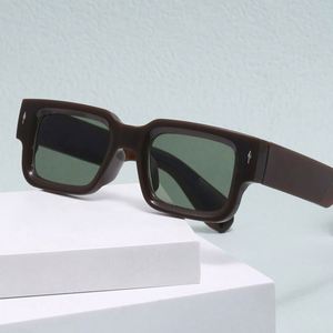 Custom Logo <b>Popular</b> <b>Sunglasses</b> <b>Square</b> Thick Widen Sun Glasses for Event Promotion - Product Image 2