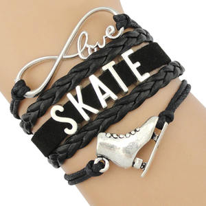 Fabricante mejor amigo infinito <span class=keywords><strong>amor</strong></span> Skate patinaje pulseras para mujeres regalos de <span class=keywords><strong>la</strong></span> <span class=keywords><strong>amistad</strong></span> - Product Image 4