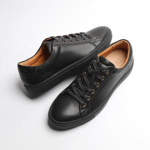 Zapatillas Casuales de Caña Baja con Cordones, Parte Superior de Cuero Premium, Ojales Metálicos, Suela de Goma Texturizada, Zapatos para Caminar Saludables - Product Image 5