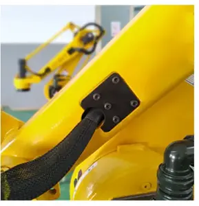 6 ציר רובוט זרוע Yasaskawa motoman gp180 אוטומטי palting 180 ק "ג מטען 2702 מ" מ להגיע זרוע רובוט תעשייתי עם גריפר