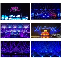Projecteur Laser de Spectacle DMX RGB 3D ILDA Pleine Couleur, 15W 20W, pour Scène et DJ, avec Effets Ligne, Point et Cercle, Usine
