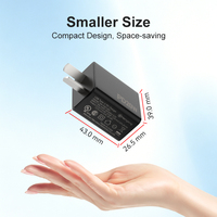 Chargeur rapide PD 20W certifié CB S-mark Merryking, chargeur mural USB C, adaptateur type C pour téléphone portable