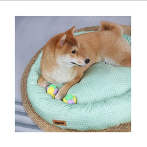 Cama para Perros y Gatos Anjuny, Cueva de Tela Oxford Suave, Ecológica, Antideslizante, Colchón Lavable, Cuadrada, <span class=keywords><strong>Premium</strong></span>, para Mascotas Pequeñas, Medianas y Grandes - Product Image 1