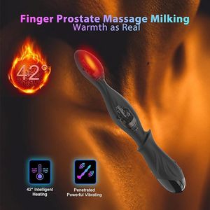 Vendita calda vibrante anale con perline <span class=keywords><strong>Plug</strong></span>-Silicone flessibile 10 modalità di vibrazione Design Design <span class=keywords><strong>Plug</strong></span> anale vibrante a perles anales - Product Image 2