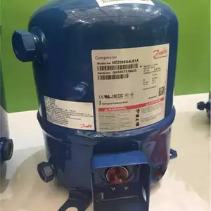 สำหรับคอมเพรสเซอร์ NTZ068A4LR1A 380-400V 50Hz น้ำยาทำความเย็น R404A แบบหล่อลื่นชนิดอยู่กับที่ ใช้ไฟ AC สำหรับอุตสาหกรรม - Product Image 3