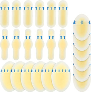 ضمادات القدم لاصقة حرق بقع الجراحية الوسادة هلام الشفاء نفطة الجص رقيقة خلع الملابس الجرح الغروانية المائية - Product Image 5
