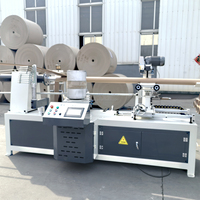 Máquina CNC de Alta Velocidad para Fabricación de Tubos de Papel Higiénico, Corte de Tubos y Formación de Tubos en Espiral